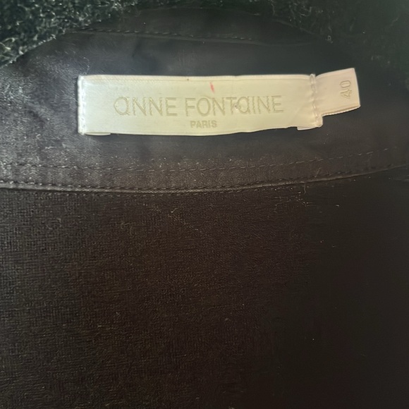 Anne Fontaine Paris Black Shirt - Picture 2 of 7